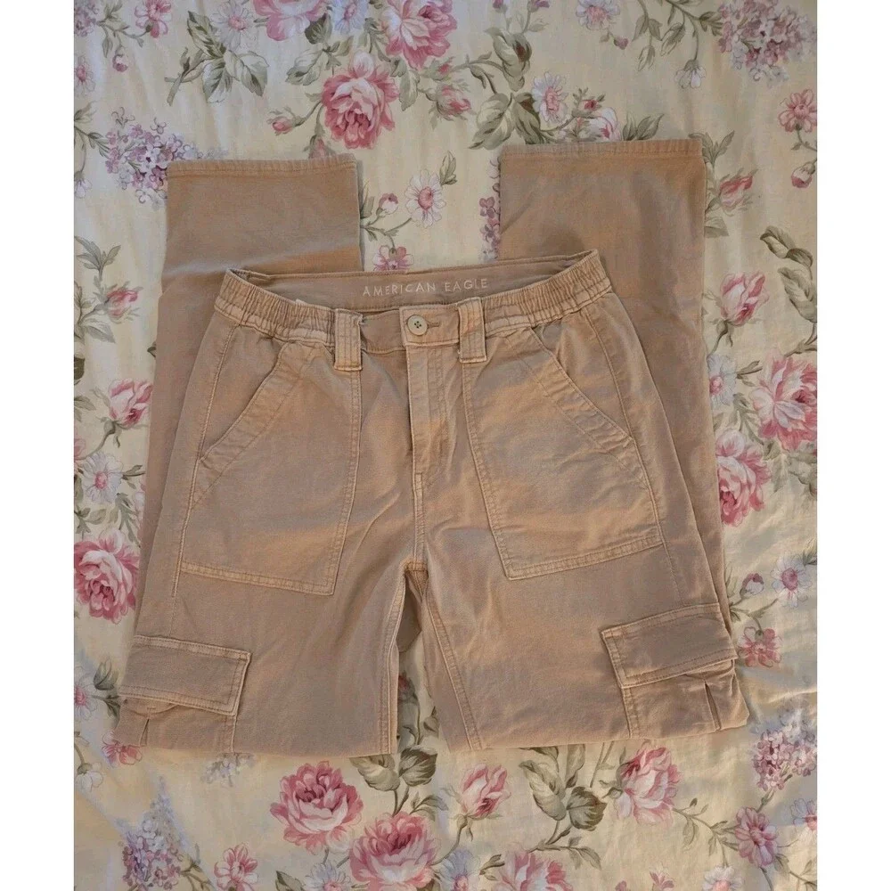 American Eagle Cargo pants Stretch Women's Size 6 New w/o Tags - Picture 1 of 8